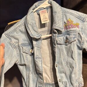 Disney Blue Jean Jacket Classic Denim Style
